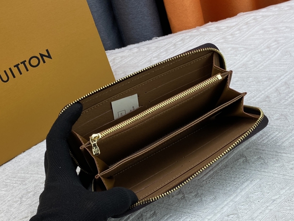 LVコピーウォレット素材ディテール